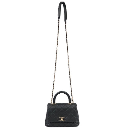 CHANEL AS2215 COCO HANDLE MINI HANDBAG